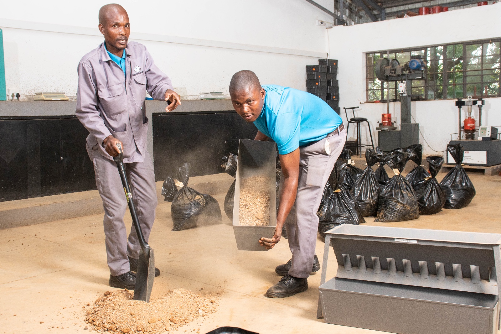 Phezulu laboratory processing workflow
